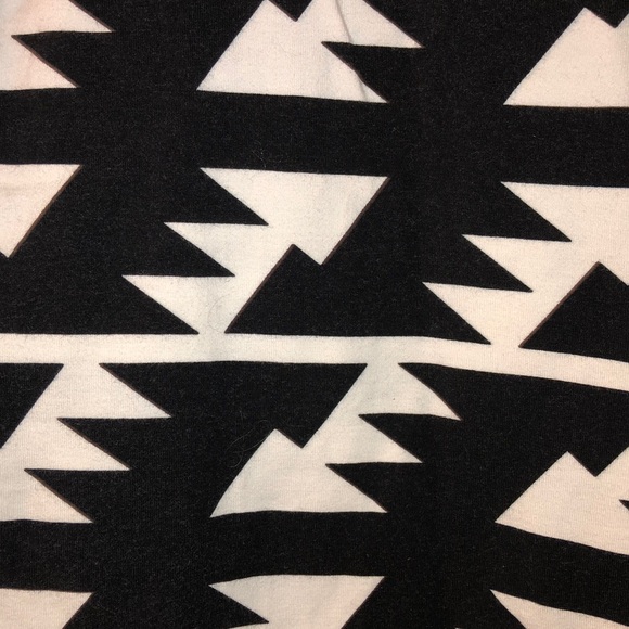 Black and White American Apparel Bodycon Dress - Picture 3 of 4